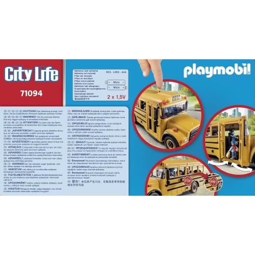 Playmobil School Bus [71094]