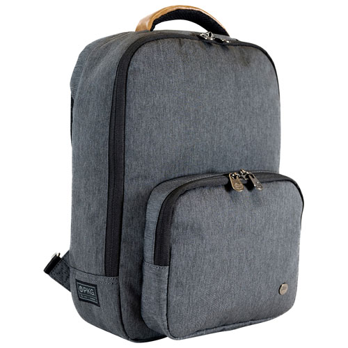 Sac à bandoulière Robson de PKG pour portable de 14 po - Gris foncé