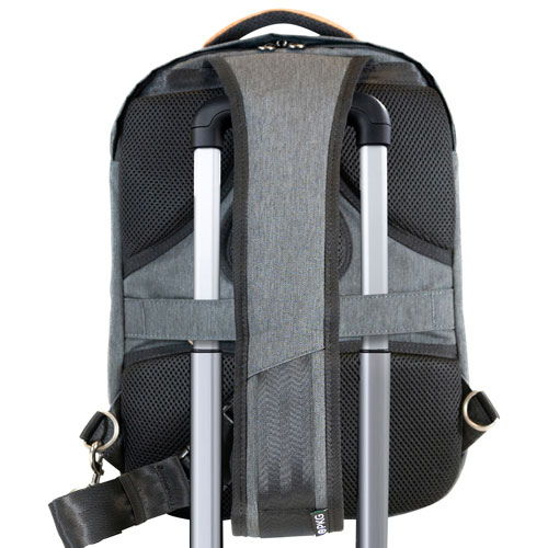 Sac à bandoulière Robson de PKG pour portable de 14 po - Gris foncé