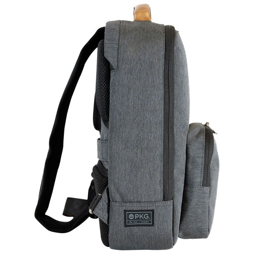 Sac à bandoulière Robson de PKG pour portable de 14 po - Gris foncé