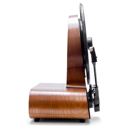 Fuse VERT AT Vertical Record Player Turntable w/Bluetooth and Audio Technica Needle Cartridge