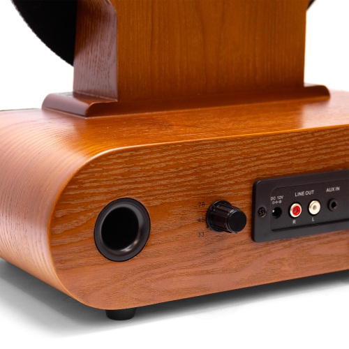 Fuse VERT AT Vertical Record Player Turntable w/Bluetooth and Audio Technica Needle Cartridge