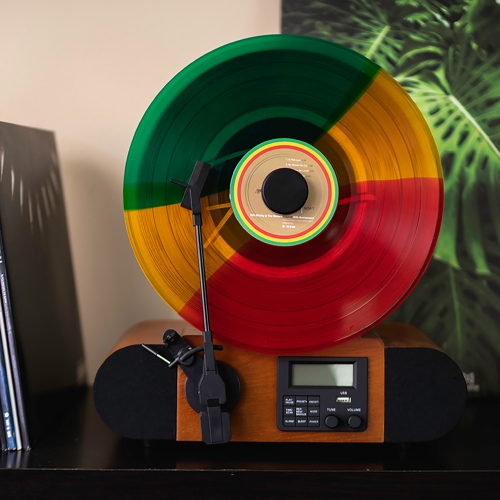 Fuse VERT AT Vertical Record Player Turntable w/Bluetooth and Audio Technica Needle Cartridge