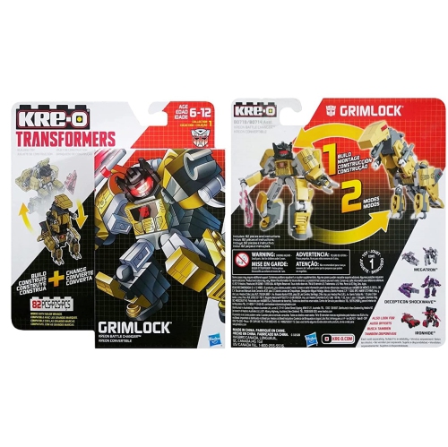 HASBRO  Kreo Transformers Battle Changer Grimlock 82PCs