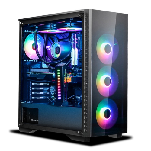 ZONIC  Gaming PC, Liquid Cooled Intel I7 13700K, 2Tb M.2 Nvme SSD, 32GB Ddr5, Msi Geforce Rtx 4080 Super Dlss - Ai-Powered Performance, Built-In