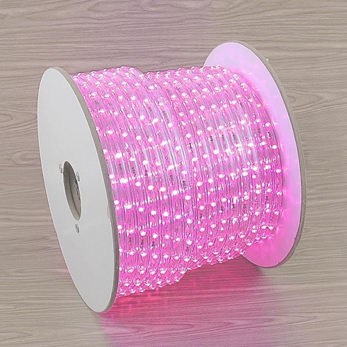 NOVELTY LIGHTS LLC  Novelty Lights Rl-Led-Sp Rope Light Spool, Pink, 150', Custom Cuttable, 1/2" Diameter, 120 Volt