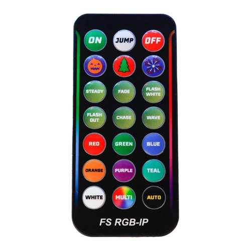 Novelty Lights RGB Color Changing LED Mini Light Set, 4" Spacing, Green Wire, 34 Feet