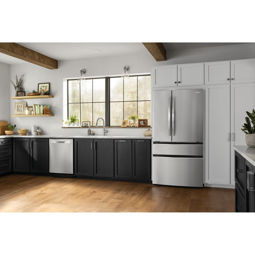 Frigidaire Gallery 36" 27.2 Cu Ft French Door Refrigerator w/ Water Dispenser (GRMN2872AF) -Stainless Steel