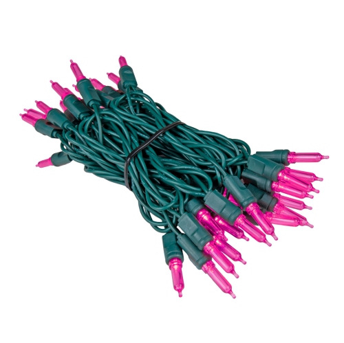 NOVELTY LIGHTS LLC  Novelty Lights Vintage Style T5 Led Christmas Lights, 11.5 Feet Wire String Of 35 Mini Bulbs, Ul Listed Indoor/outdoor Tree