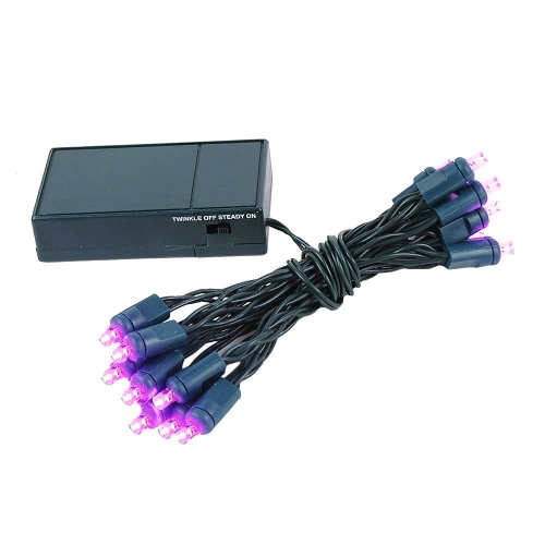 NOVELTY LIGHTS LLC  Novelty Lights Battery Operated Led Mini Lights 8 Feet, 20 Count Fairy Lights On Wire, On/off & Flashing Modes, Indoor/outdoor