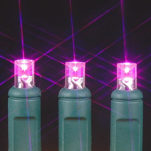 Novelty Lights Battery Operated LED Mini Lights 8 Feet, 20 Count Fairy Lights on Green Wire, On/Off & Flashing Modes, Indoor/Outdoor Use, 3x AA