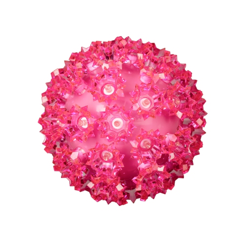 Novelty Lights LED Starlight Sphere, Ornament Ball Light, 5ft Hanging Cord with S Hook, 12ft Power Cord with Stackable Plug, Commercial Grade