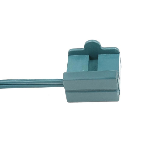 Novelty Lights SPT-2 Male and Female Plug, Snap On Vampire Plugs, Green, Polarized, 10 Amp