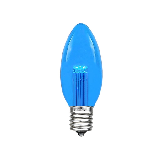 NOVELTY LIGHTS LLC  Novelty Lights 25 Pack C9 Led Outdoor Christmas Replacement Bulbs In Blue