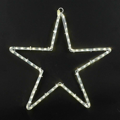 Novelty Lights LED Warm White Star Rope Light Motif Sculpture