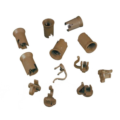 NOVELTY LIGHTS LLC  Novelty Lights 50 Pack C7 Replacement Sockets, Brown, Spt-2