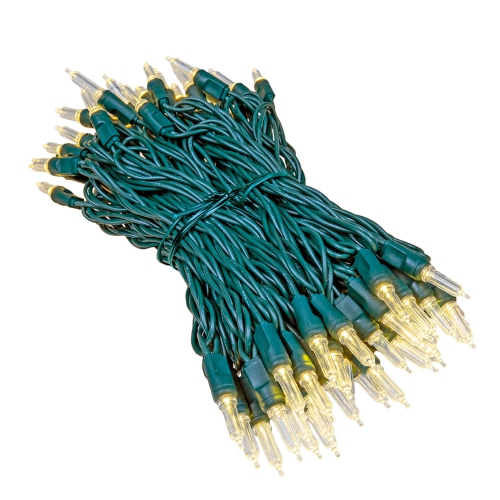 NOVELTY LIGHTS LLC  Novelty Lights Vintage Style T5 Led Christmas Lights, 35 Feet String Of 70 Mini Bulbs, Ul Listed Indoor/outdoor Tree Lighting