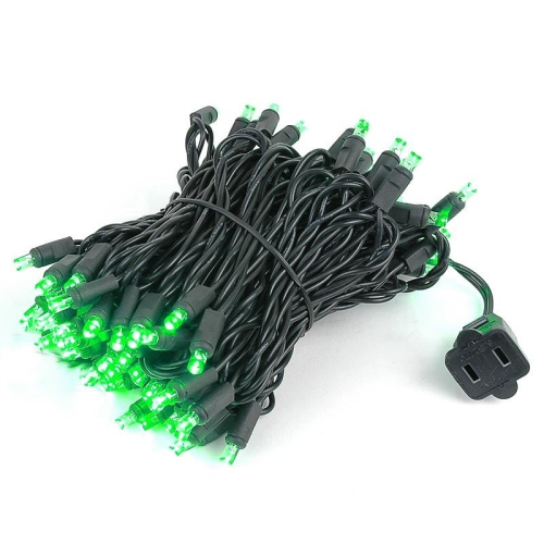 NOVELTY LIGHTS LLC  Novelty Lights 100 Light Led Christmas Mini String Light Set, Ul Listed Indoor/outdoor Wire, 34 Feet In Black