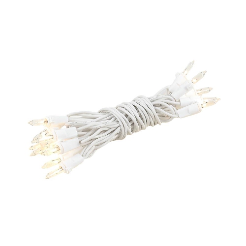 NOVELTY LIGHTS LLC  Novelty Lights 8.5 Feet 20 Bulb Mini Light String On Wire, Non-Connectable Incandescent Fairy Lights for Bottles And Crafts, 4"