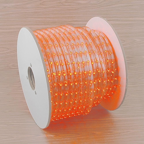 NOVELTY LIGHTS LLC  Novelty Lights Rl-Led-Sp Amber Led Rope Light Spool, 150 Ft In Orange