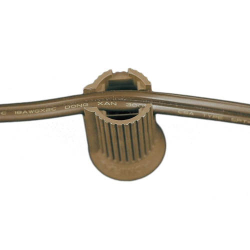 Novelty Lights 50 Pack C7 Replacement Sockets, Brown, SPT-1