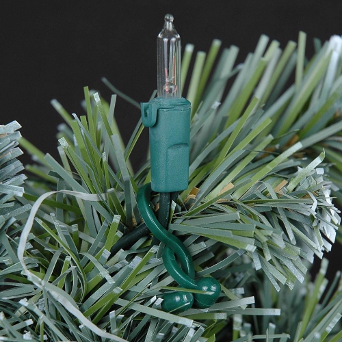 Novelty Lights Tree Christmas Light Clip, Made For Attaching Mini Lights to Tree Branches, Green, 100 Pack