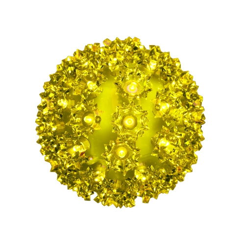 NOVELTY LIGHTS LLC  Novelty Lights Led Starlight Sphere, Ornament Ball Light, 5Ft Hanging Cord \w S Hook, 12Ft Power Cord \w Stackable Plug