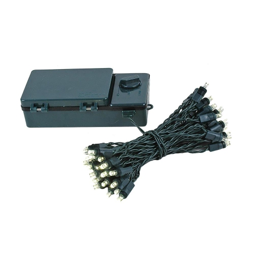 NOVELTY LIGHTS LLC  Novelty Lights Battery Operated Led Mini Lights 18 Feet, 50 Count Fairy Lights On Wire, On/off & Timer Modes, Indoor/outdoor Use