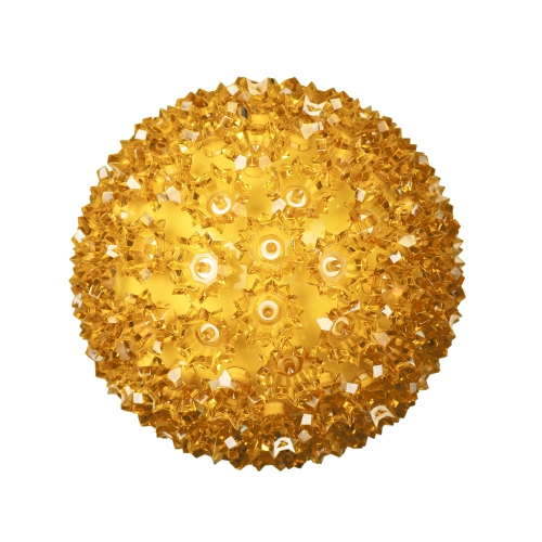 Lumières de fantaisie : sphère étoile LED, lampe à boule décorative, cordon de suspension 5 pi avec crochet en S, cordon d'alimentation