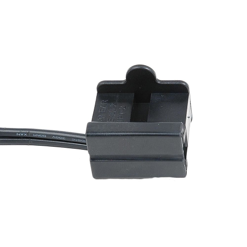 Novelty Lights SPT-2 Male and Female Plug, Snap On Vampire Plugs, Black, Polarized, 10 Amp