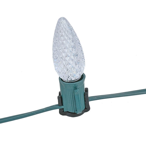 Novelty Lights Magentic Christmas Light Clip, Holds C9/C7, Icicle Lights, Mini Lights, 25 Pack