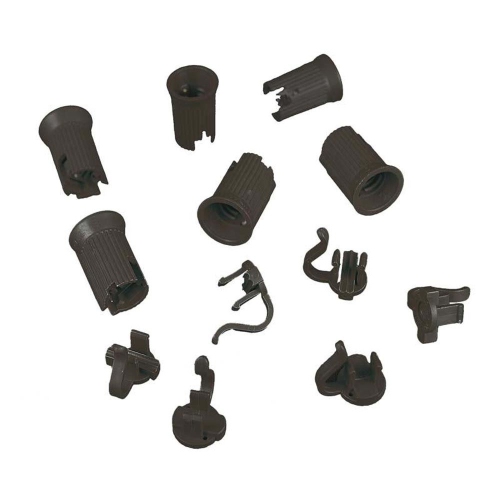 NOVELTY LIGHTS LLC  Novelty Lights 50 Pack C9 Replacement Sockets, Black, Spt-2