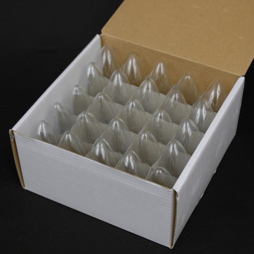 Novelty Lights 25 Pack C9 Twinkle Outdoor Christmas Replacement Bulbs, E17/C9 Intermediate Base, 7 Watt