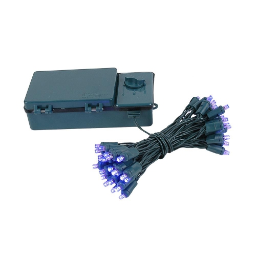 NOVELTY LIGHTS LLC  Novelty Lights Battery Operated Led Mini Lights 18 Feet, 50 Count Fairy Lights On Wire, On/off & Timer Modes, Indoor/outdoor Use