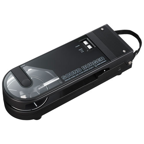 Audio-Technica AT-SB727 Sound Burger Portable Bluetooth Turntable- Black