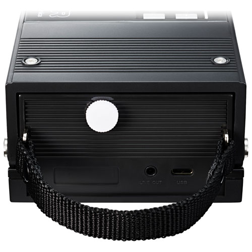 Audio-Technica AT-SB727 Sound Burger Portable Bluetooth Turntable- Black