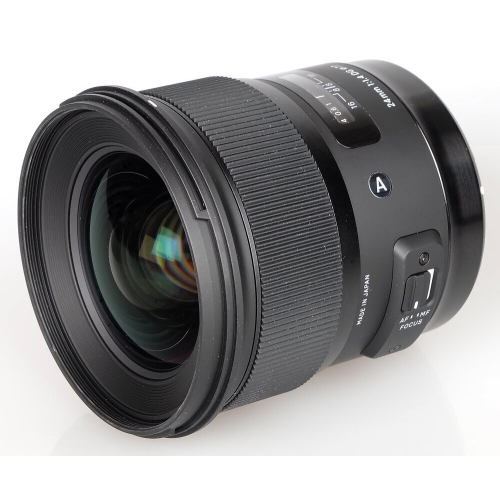 Objectif artistique 24&nbsp;mm f/1,4 DG HSM de Sigma pour appareil EF 401-101 de Canon - Ensemble UV essentiel