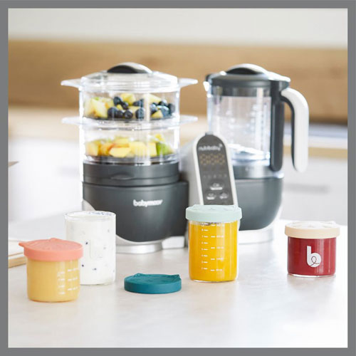 Bol de conservation en verre Isy de Babymoov - Ensemble de 9