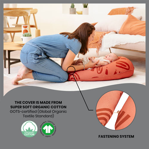 Babymoov B.Love U-Shape Maternity Pillow - Terracotta