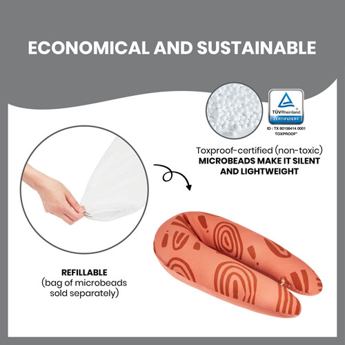 Babymoov B.Love U-Shape Maternity Pillow - Terracotta