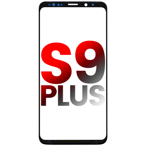 Replacement Front Glass With OCA Pre-Installed Compatible For Samsung Galaxy S9 Plus