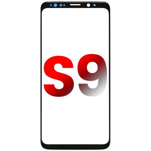 Replacement Front Glass With OCA Pre-Installed Compatible For Samsung Galaxy S9