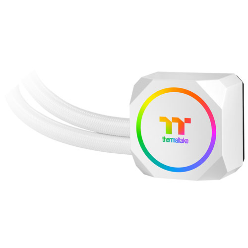 Thermaltake TH360 ARGB 120 mm Liquid CPU Cooler - White