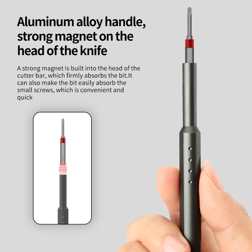 Replacement Magnetic Screwdriver Set With 28 Bits