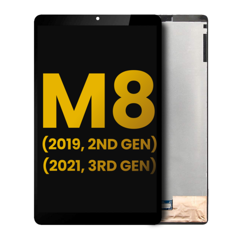 Refurbished - LCD Assembly Without Frame Compatible With Lenovo Tab M8 (2nd Gen ,2019 / 3rd Gen ,2021)(Black)