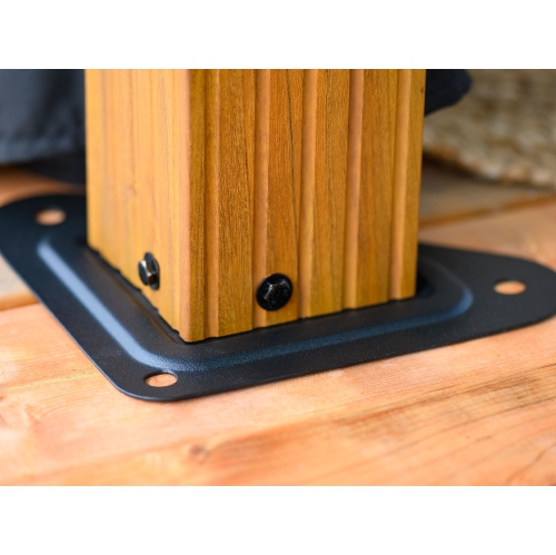 Cadre en aluminium pour abri de jardin Yosemite, fini bois, 10 x 12 po