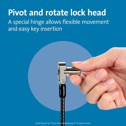 Kensington Universal 3-in-1 Keyed Laptop Lock