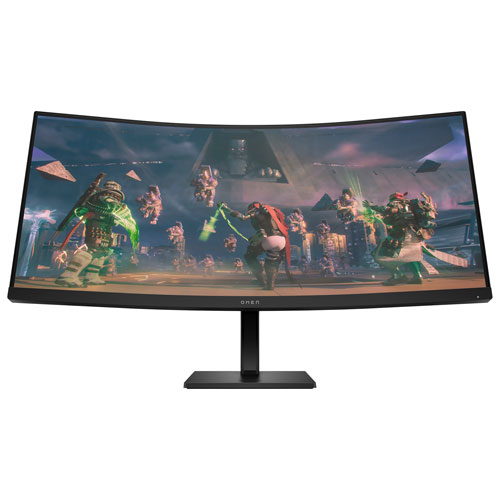 OMEN by HP 34 inch WQHD 165Hz Curved Gaming Monitor - OMEN 34c