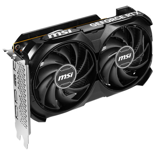 Carte graphique GeForce RTX 4060 VENTUS 2X 8 Go GDDR6 de MSI