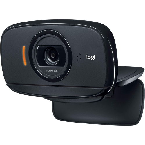 Refurbished Logitech HD Webcam C525, Portable HD 720p Video Calling with Autofocus - Black